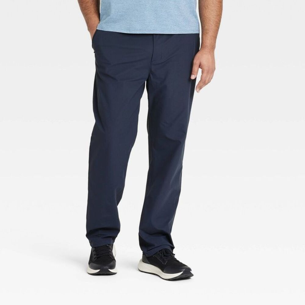All In Motion - Men's 360 Lifestyle Big Trouser Pants - All In Mot Blue